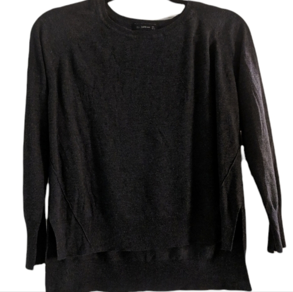 Zara Sweaters - Zara Knit Grey Sweater